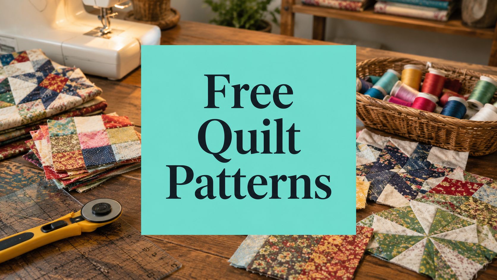 10 Best Beginner Quilt Patterns Free Printable - On Pins & Needles Quilting Co.