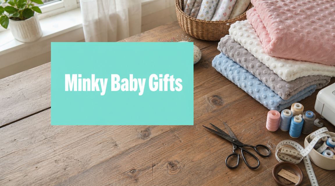 6 Handmade Minky Baby Shower Gift Ideas They'll Cherish - On Pins & Needles Quilting Co.