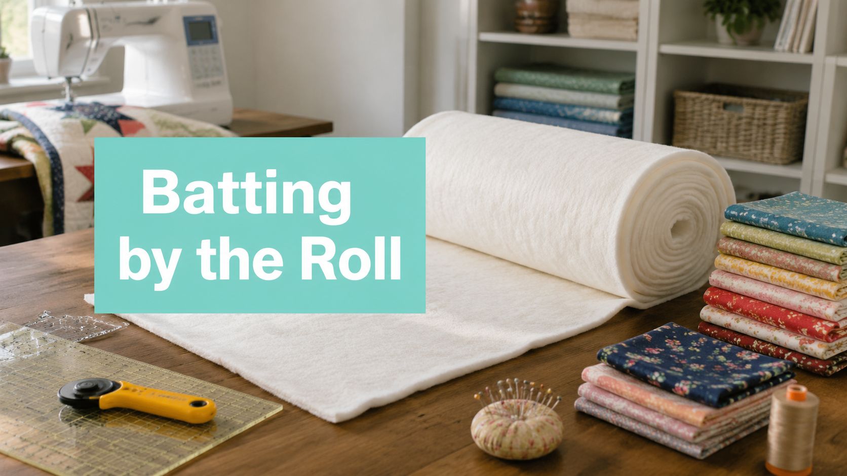 Batting by the Roll: Expert Guide to Saving Money - On Pins & Needles Quilting Co.