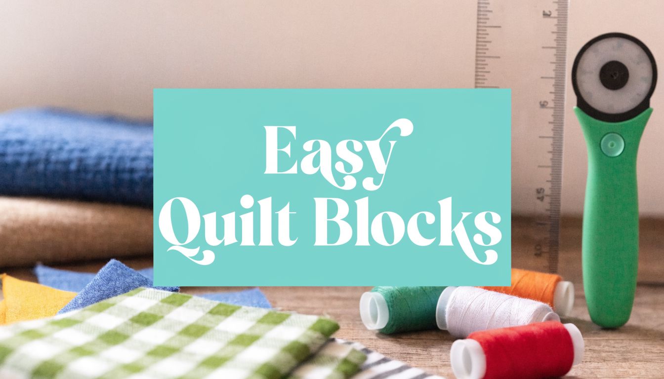 Easy Quilt Blocks Patterns You Can Master Today - On Pins & Needles Quilting Co.