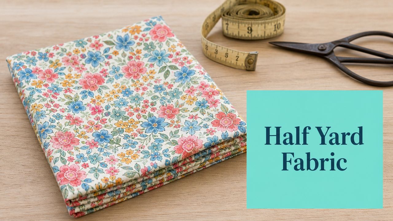Half Yard Fabric: Your 2026 Guide to Dimensions & Projects - On Pins & Needles Quilting Co.