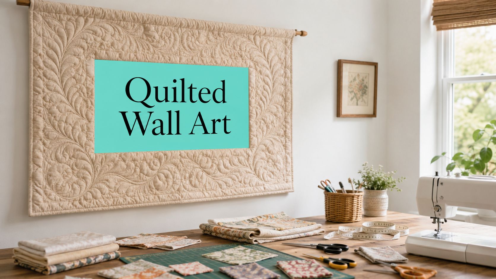Hangings Quilted Wall - On Pins & Needles Quilting Co.