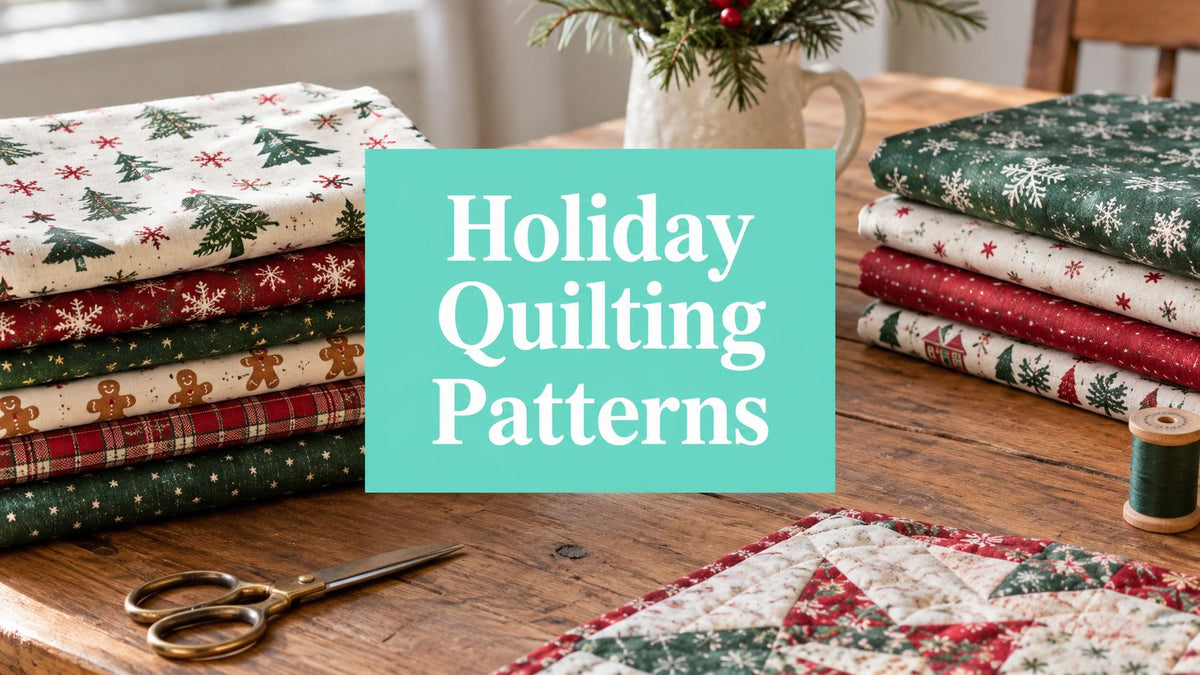 Holiday Quilting Patterns: A Guide to Styles and Fabrics - On Pins & Needles Quilting Co.