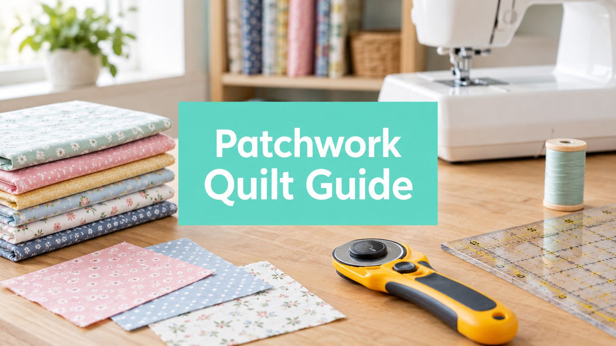How Do I Make a Patchwork Quilt: A Beginner's Guide - On Pins & Needles Quilting Co.