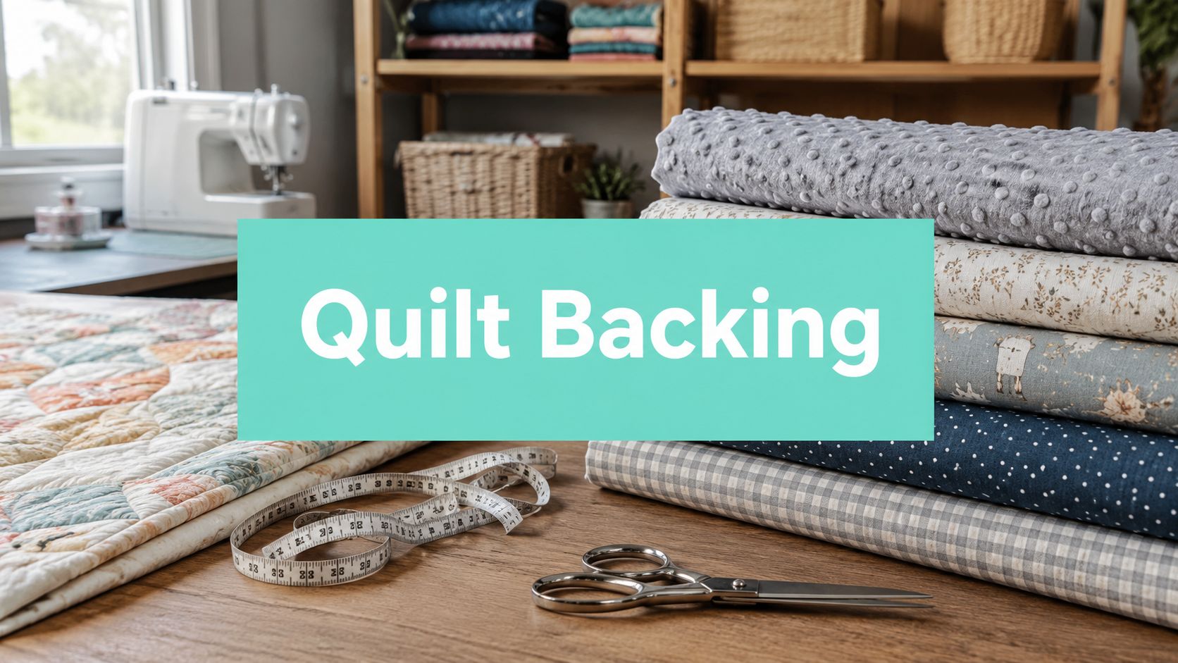 How to Choose Quilt Backing: A Pro's Guide for 2026 - On Pins & Needles Quilting Co.