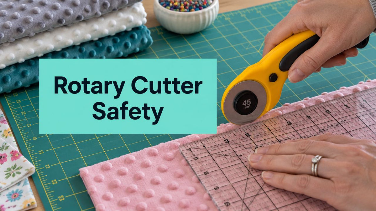 How to Use a Rotary Cutter Safely and Accurately - On Pins & Needles Quilting Co.