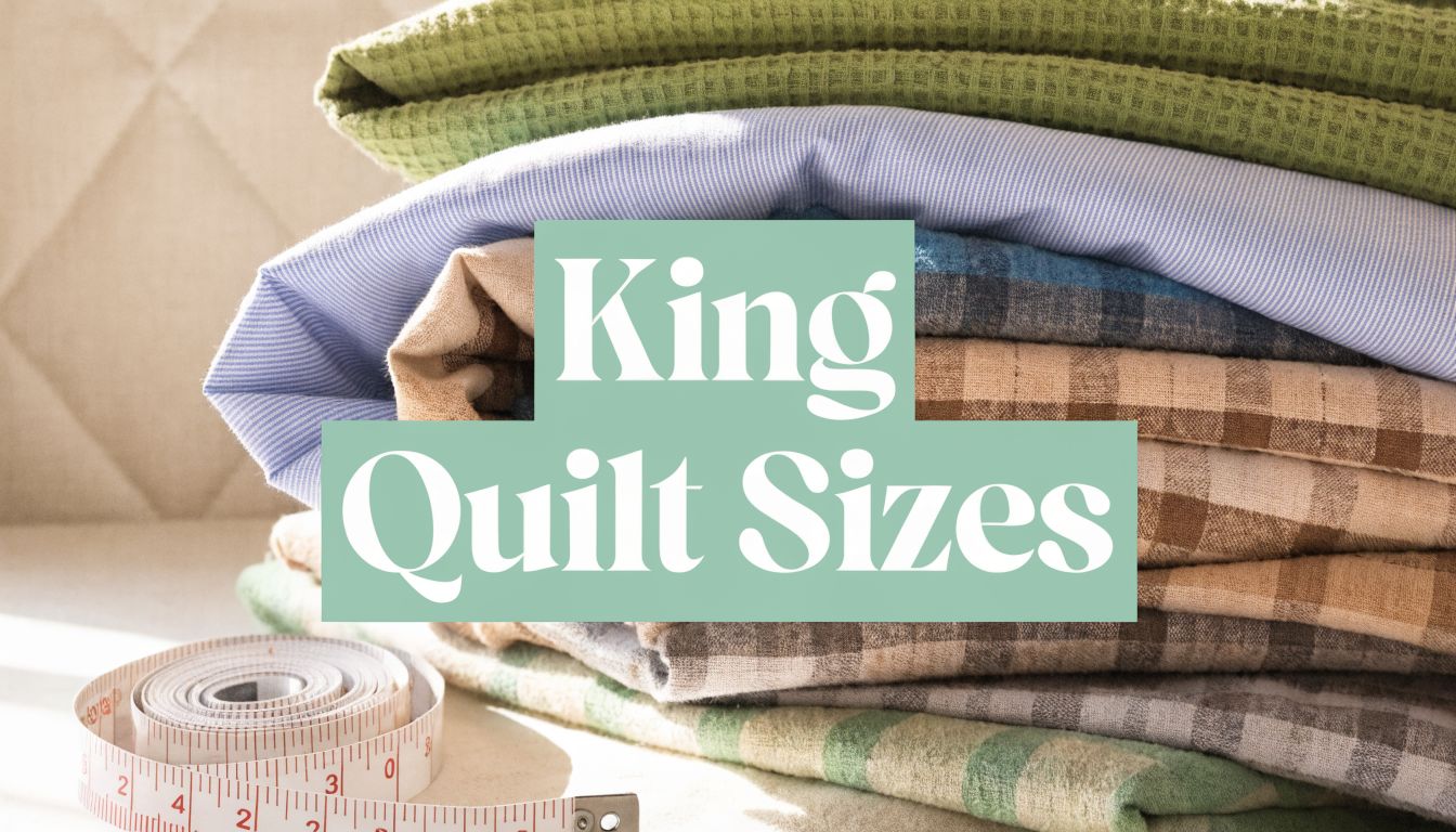King Size Quilt Size Measurements: The OPN Guide - On Pins & Needles Quilting Co.