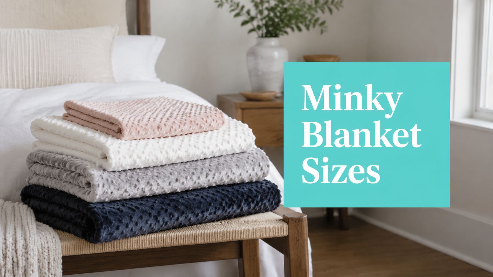 Minky Couture Blanket Sizes Explained for Every Bed - On Pins & Needles Quilting Co.