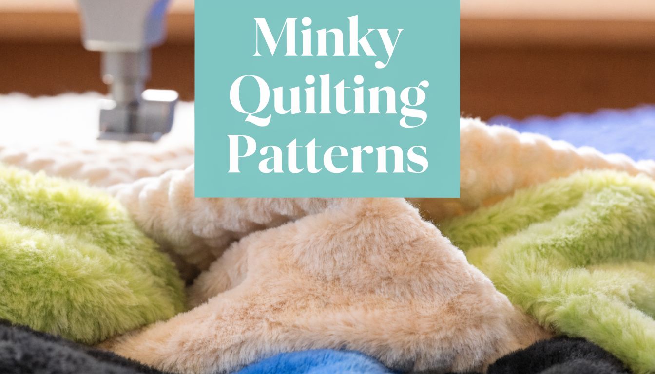 Perfect Edge-to-Edge Quilting Patterns For Minky - On Pins & Needles Quilting Co.