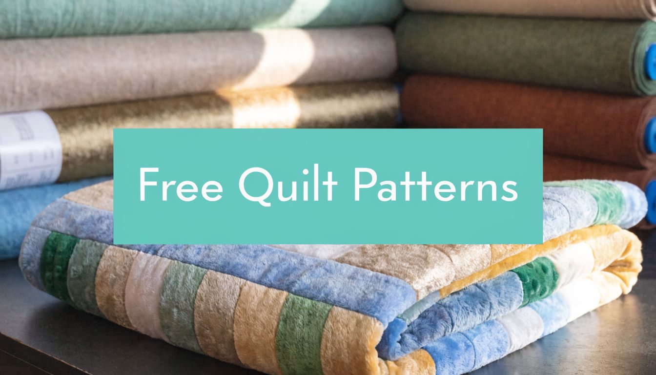 Rail Fence Quilt Patterns Free: Easy Minky Fabric Projects - On Pins & Needles Quilting Co.