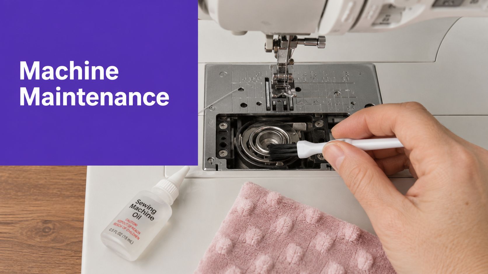 Sewing Machine Maintenance for Quilters & Minky Fans - On Pins & Needles Quilting Co.