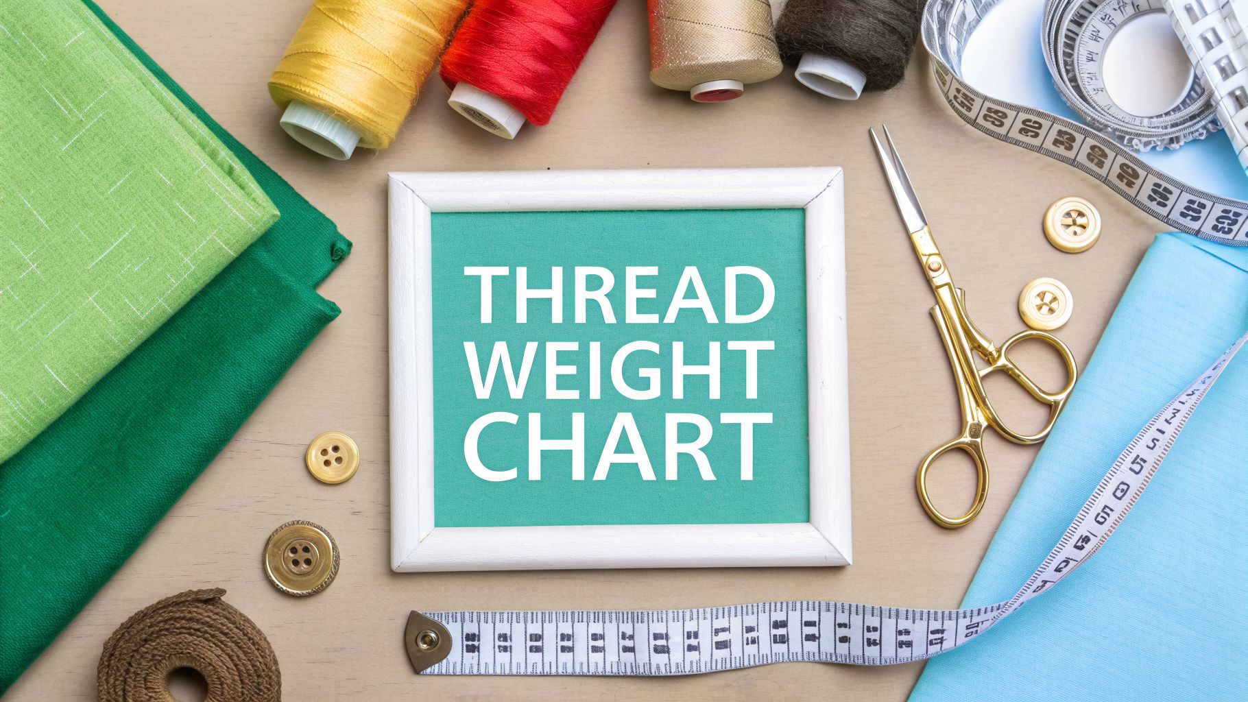The Ultimate Thread Weight Chart Guide - On Pins & Needles Quilting Co.