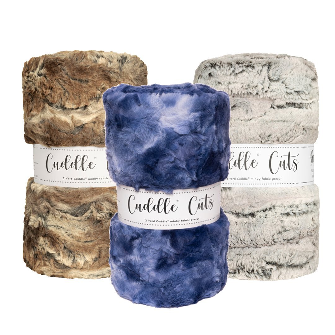 Shannon Fabrics 2 Yard Luxe Minky Fabric Cuddle Cuts - On Pins & Needles Quilting Co.