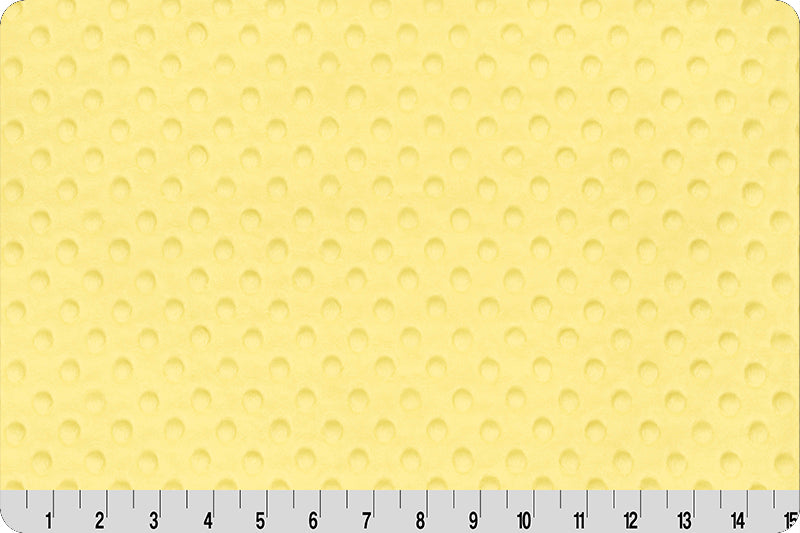 Shannon Fabrics Cuddle Dimple Banana Minky Fabric