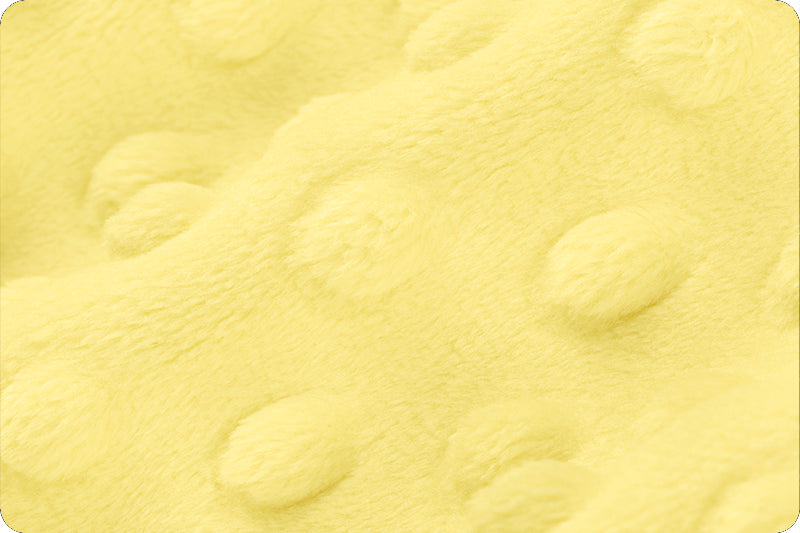 Shannon Fabrics Cuddle Dimple Banana Minky Fabric