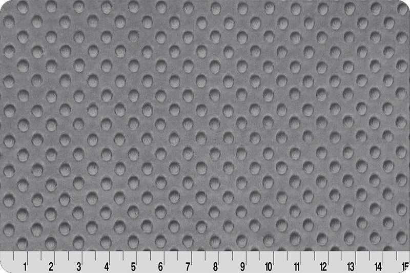 Shannon Fabrics Cuddle Dimple Graphite Minky Fabric