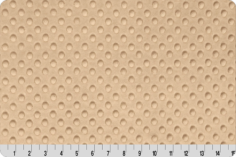 Shannon Fabrics Cuddle Dimple Latte Minky Fabric