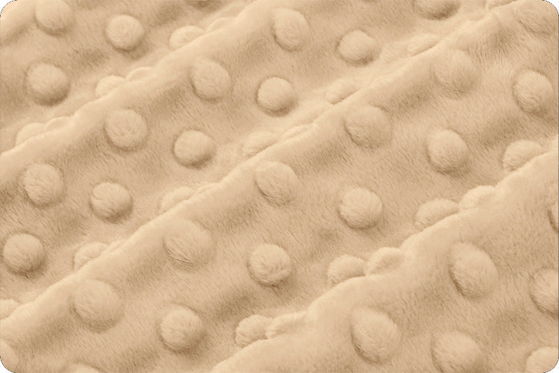 Shannon Fabrics Cuddle Dimple Latte Minky Fabric