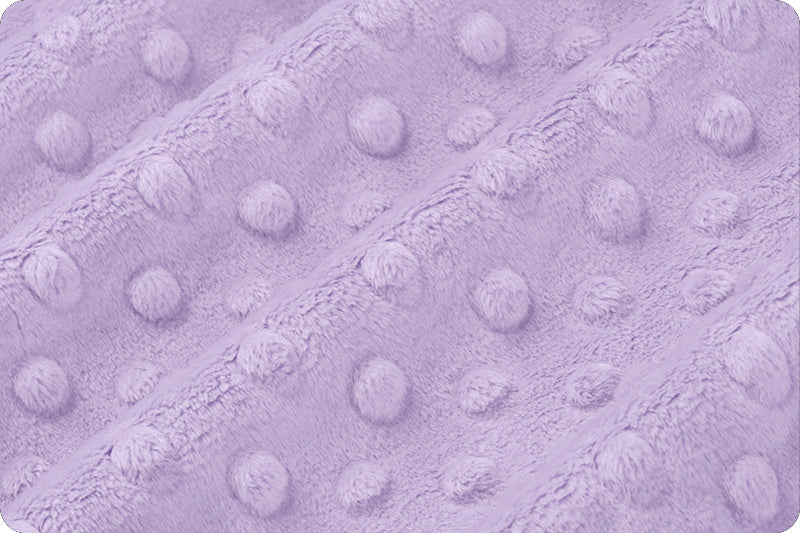 Shannon Fabrics Cuddle Dimple Lavender Minky Fabric