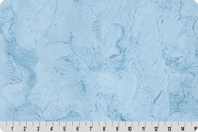 Shannon Fabrics Luxe Cuddle Hide Baby Blue Minky Fabric