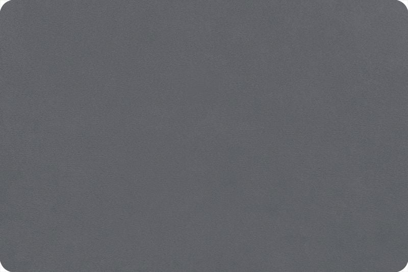 Shannon Fabrics Quilting Cuddle Solid Alloy 1.5mm 45" Wide Minky Fabric