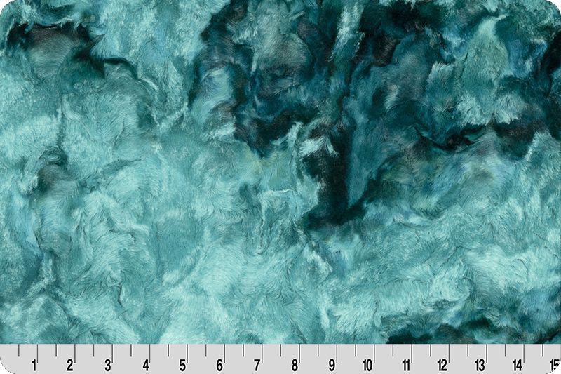 Minky Cuddle Blanket Luxe Galaxy Mallard X-Large (60x72 Inches)