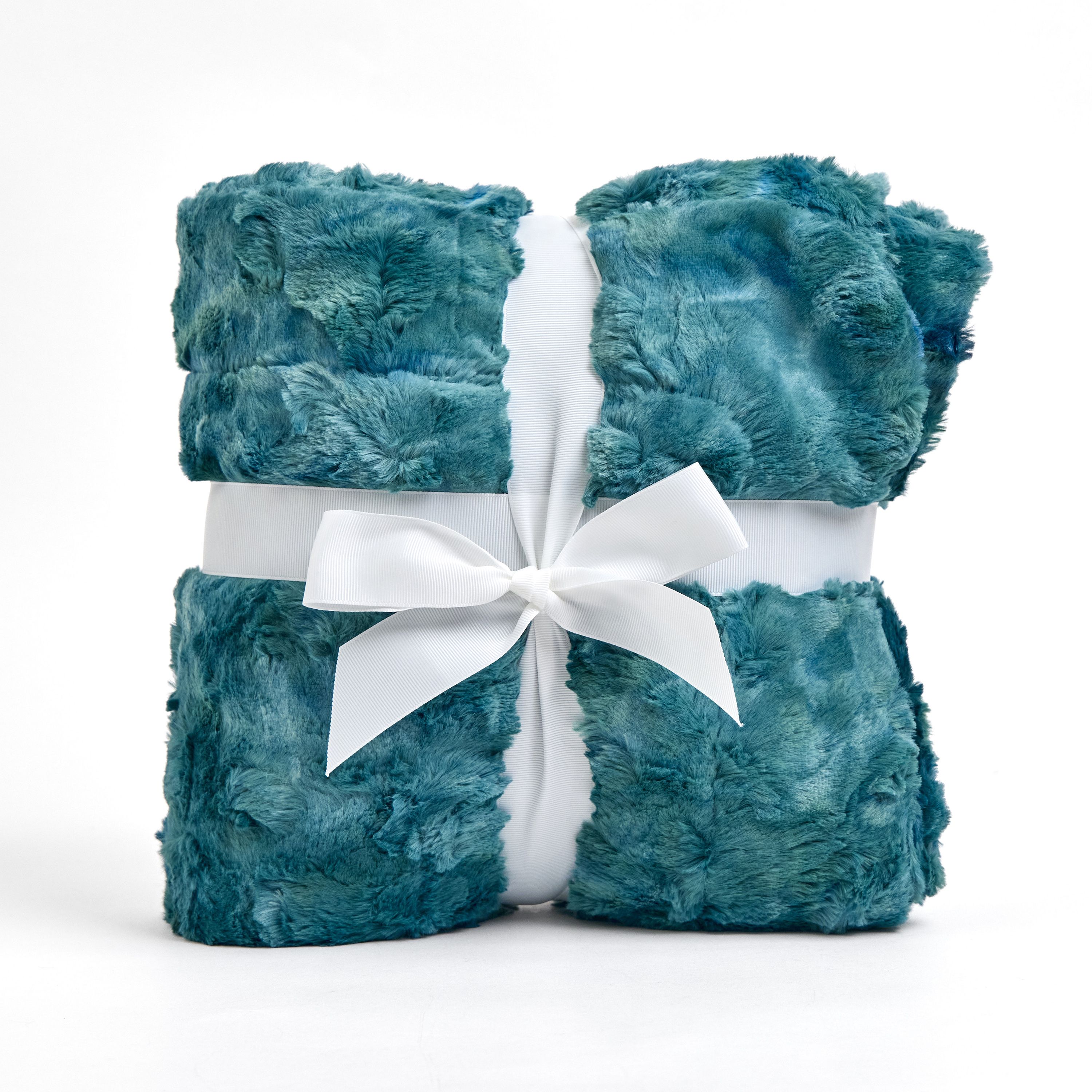 Minky Cuddle Blanket Luxe Galaxy Mallard X-Large (60x72 Inches)