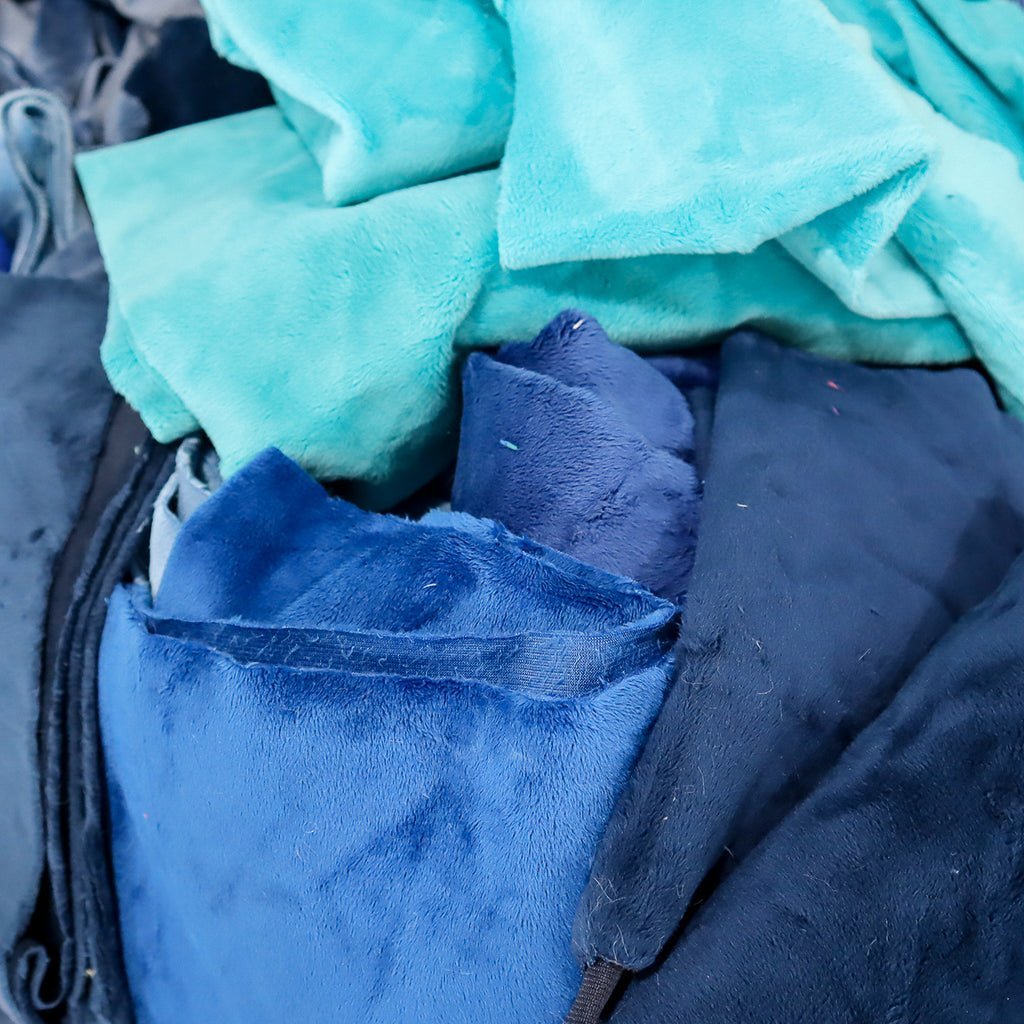 Shannon Fabrics Solid Cuddle 3 Minky Fabric 1 Pound Scrap Bag