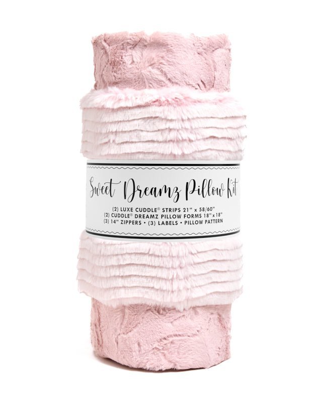 Shannon Fabrics Sweet Dreamz Pillow Kit Frosted Oceana Rosewater