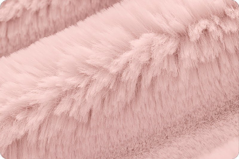 Shannon Fabrics Luxe Cuddle Bunny Rosewater Minky Fabric