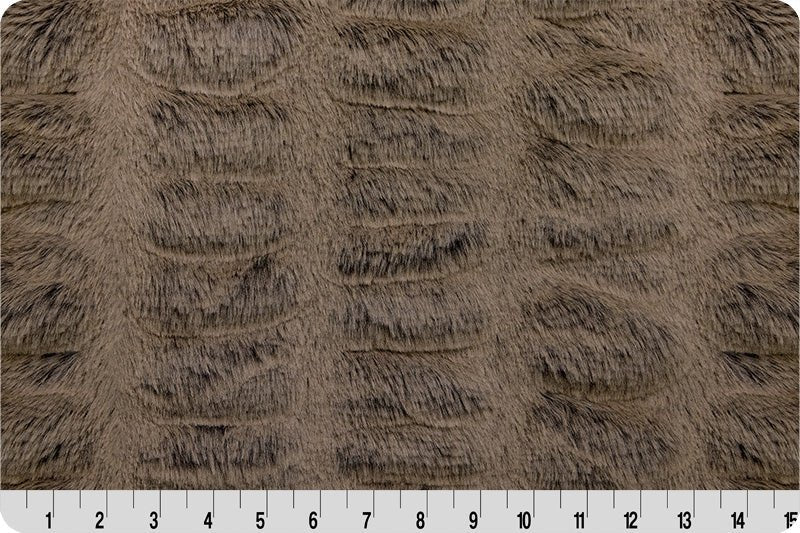 Minky Cuddle Blanket Luxe Iced Milan Chocolate/Almond - On Pins & Needles Quilting Co.