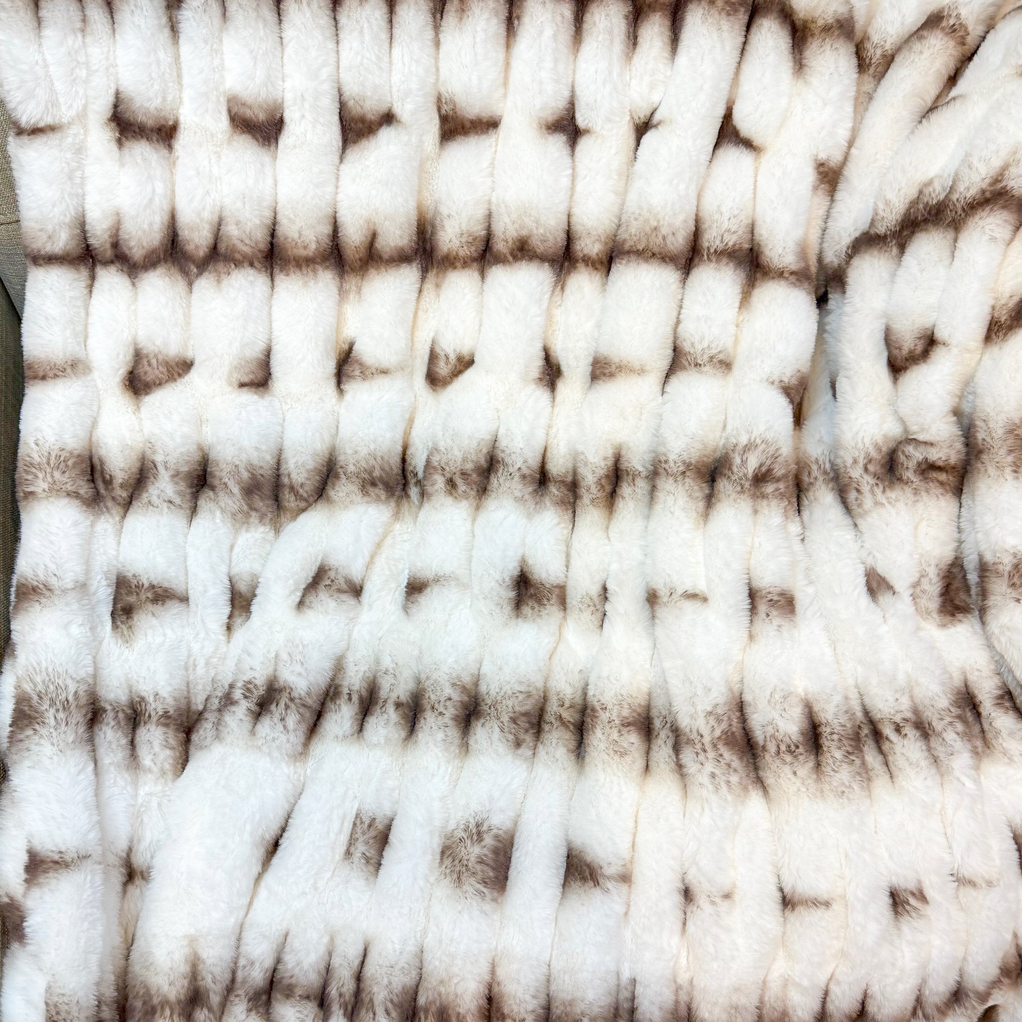 Minky Cuddle Blanket Luxe Milan Luca Natural - On Pins & Needles Quilting Co.