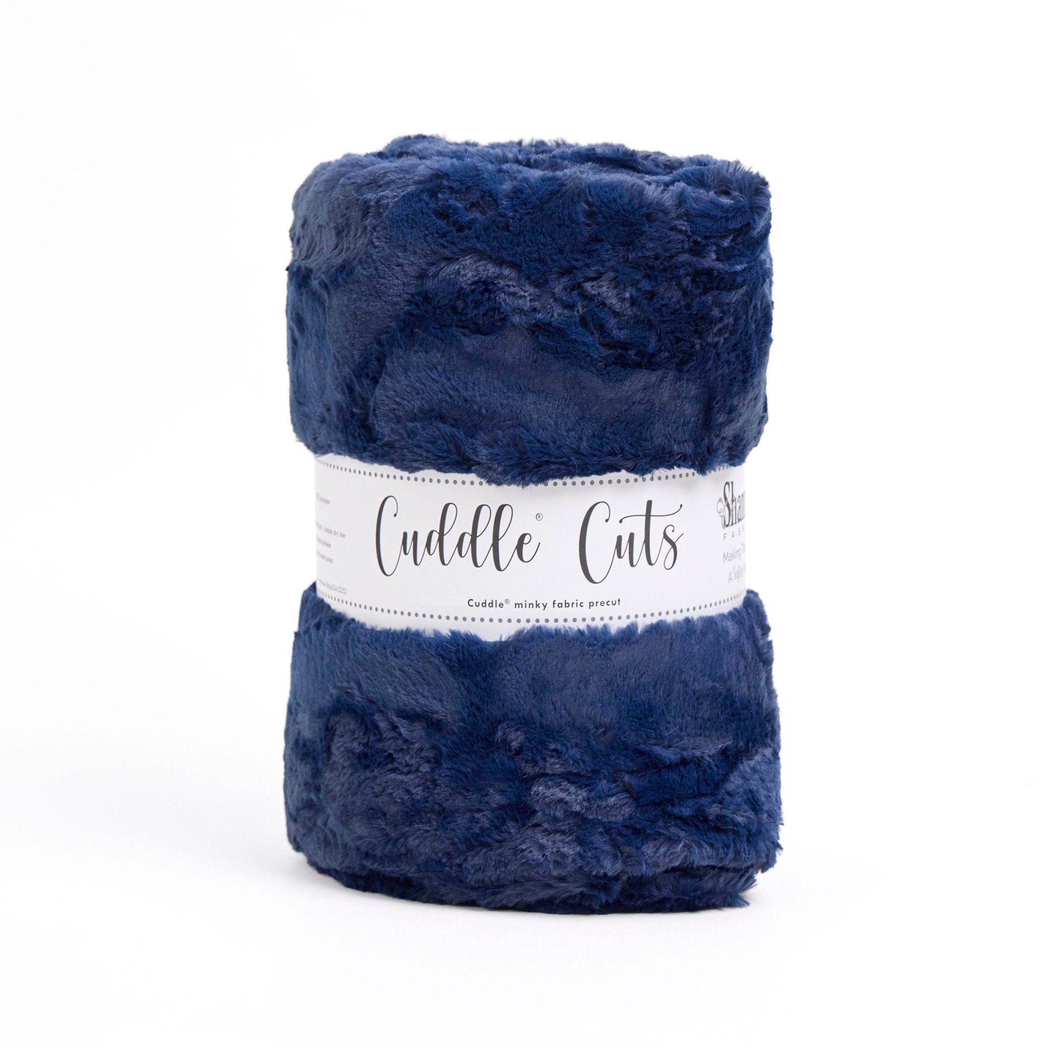 Shannon Fabrics 2.5 Yard Cuddle Cut Mirage 80 Navy Minky Fabric (80"x90") - On Pins & Needles Quilting Co.