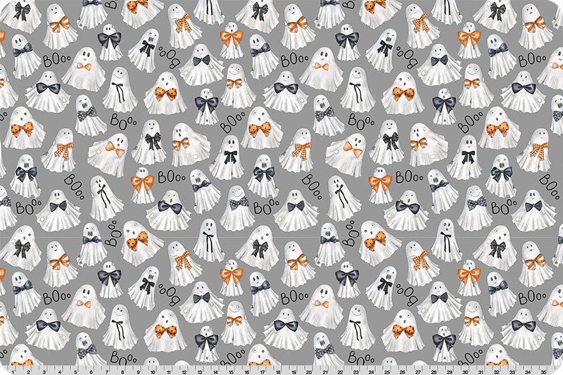 Shannon Fabrics Boo - Ties Digital Cuddle Multi Minky Fabric - On Pins & Needles Quilting Co.
