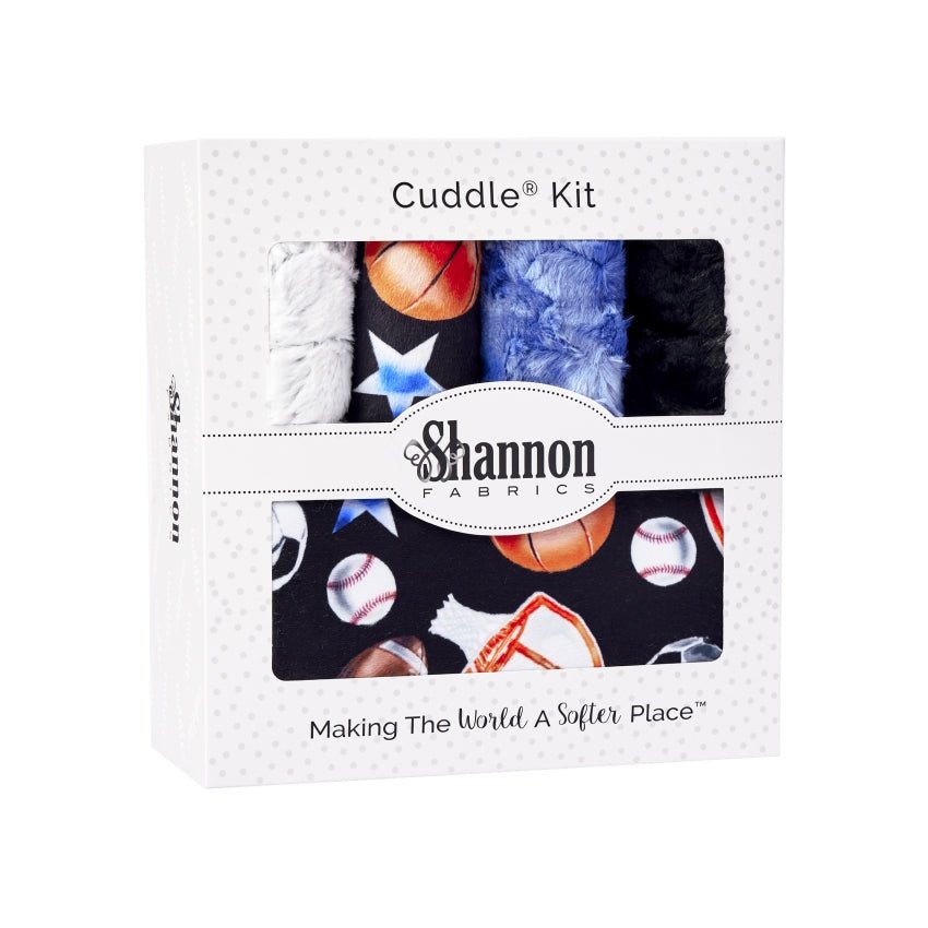 Shannon Fabrics Crazy 8 First Pick Cuddle Minky Blanket Kit 58"x68" - On Pins & Needles Quilting Co.