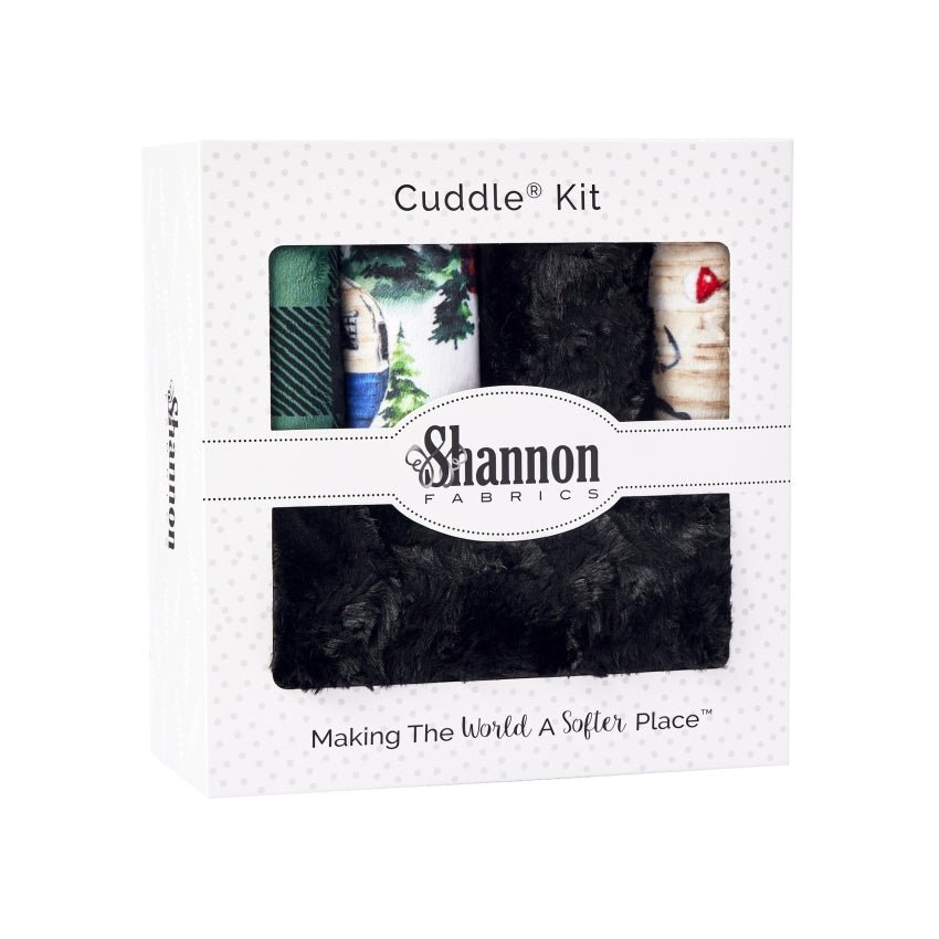 Shannon Fabrics Crazy 8 Happy Camper Cuddle Minky Blanket Kit 58"x68" - On Pins & Needles Quilting Co.