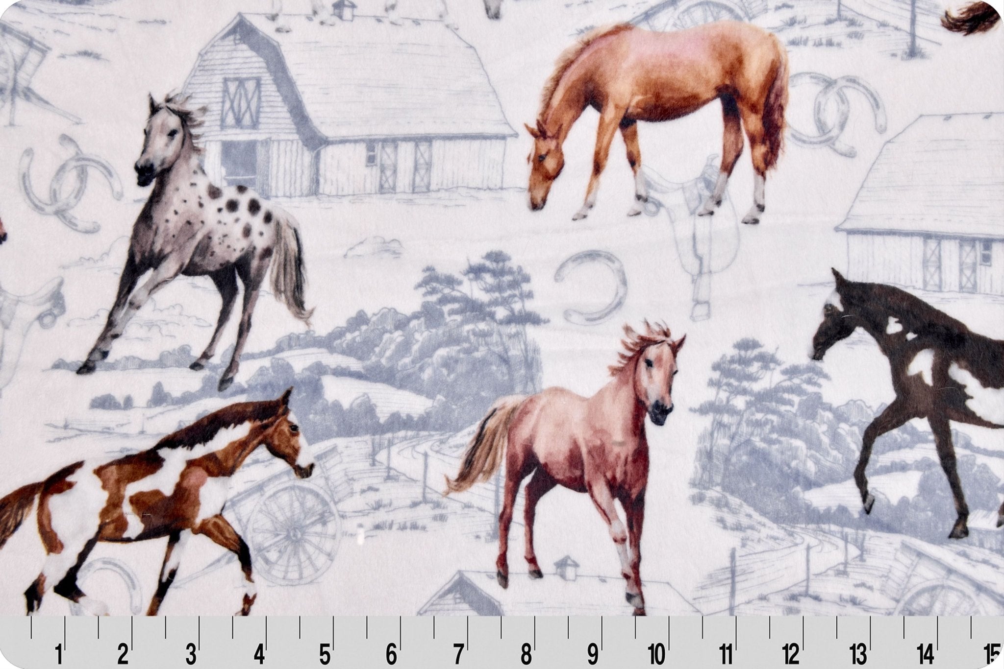 Shannon Fabrics Cuddle 3 Print Minky Fabric REMNANTS - On Pins & Needles Quilting Co.