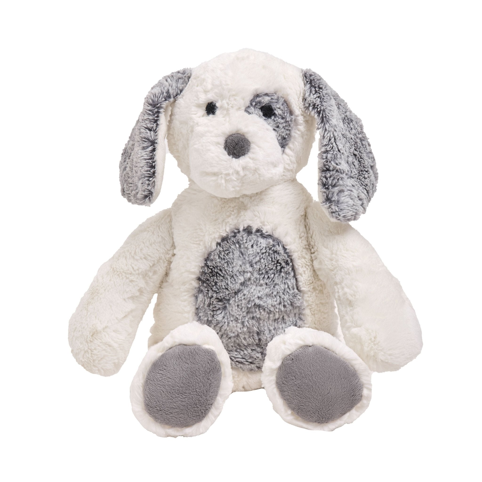 Shannon Fabrics Cuddle Critter Barkley Silver Dog Minky Fabric Kit - On Pins & Needles Quilting Co.