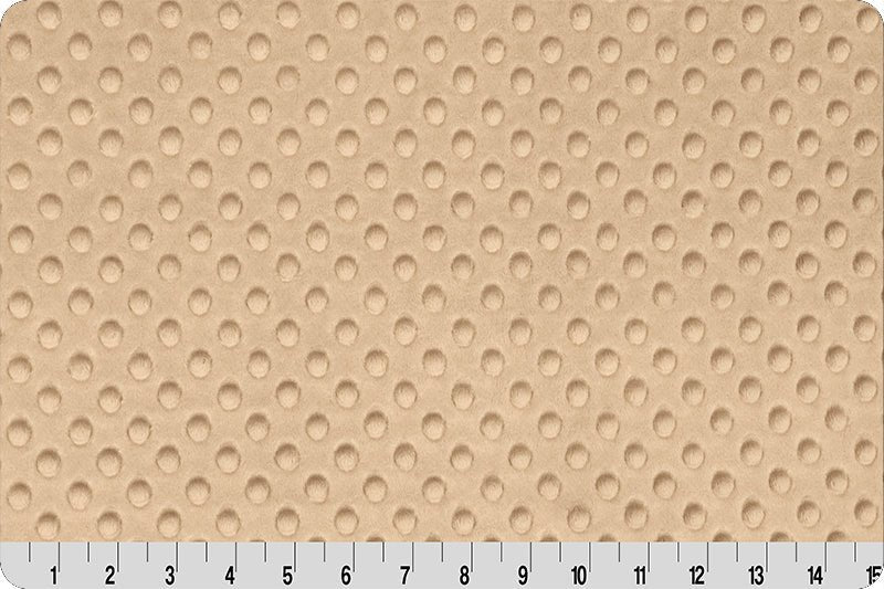 Shannon Fabrics Cuddle Dimple Latte Minky Fabric - On Pins & Needles Quilting Co.