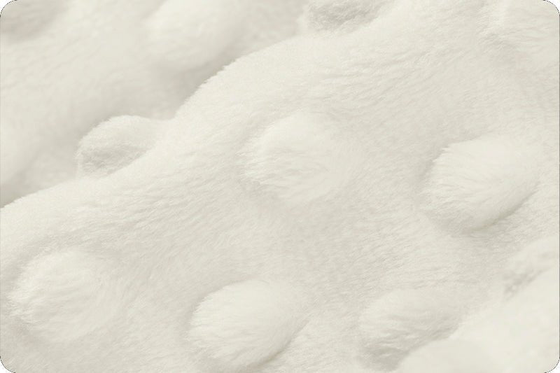 Shannon Fabrics Cuddle Dimple Natural Minky Fabric - On Pins & Needles Quilting Co.