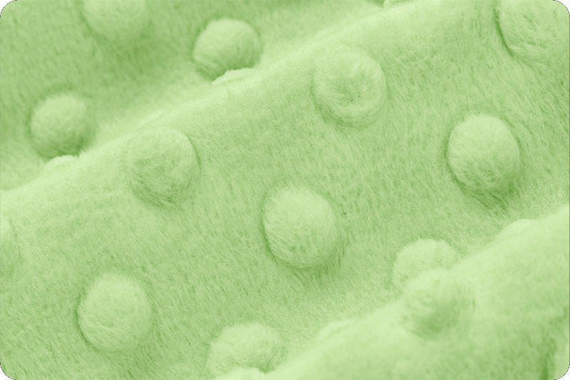 Shannon Fabrics Cuddle Dimple Sage Minky Fabric - On Pins & Needles Quilting Co.