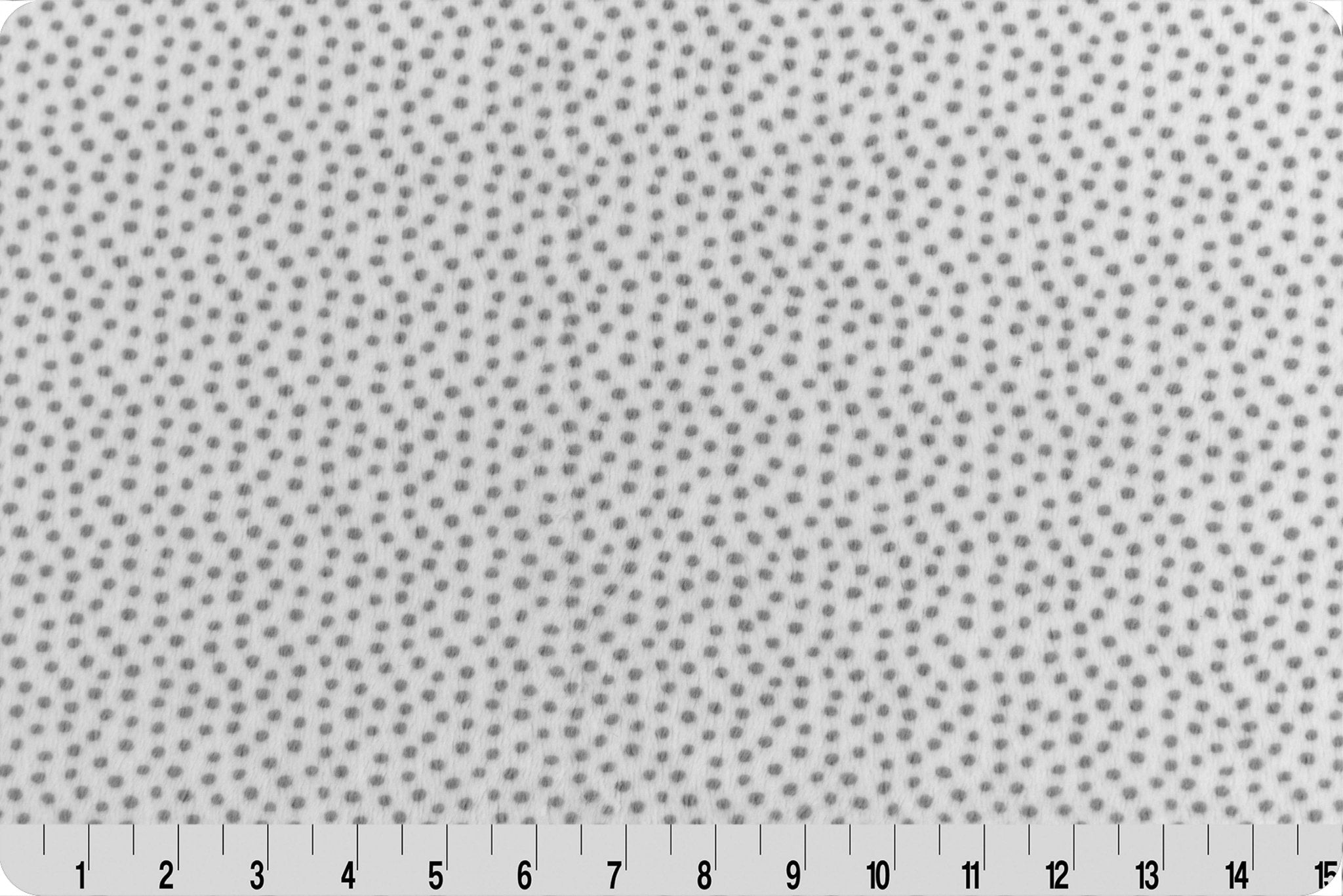 Shannon Fabrics Extra Wide 90" Dottie Cuddle Silver Minky Fabric - On Pins & Needles Quilting Co.