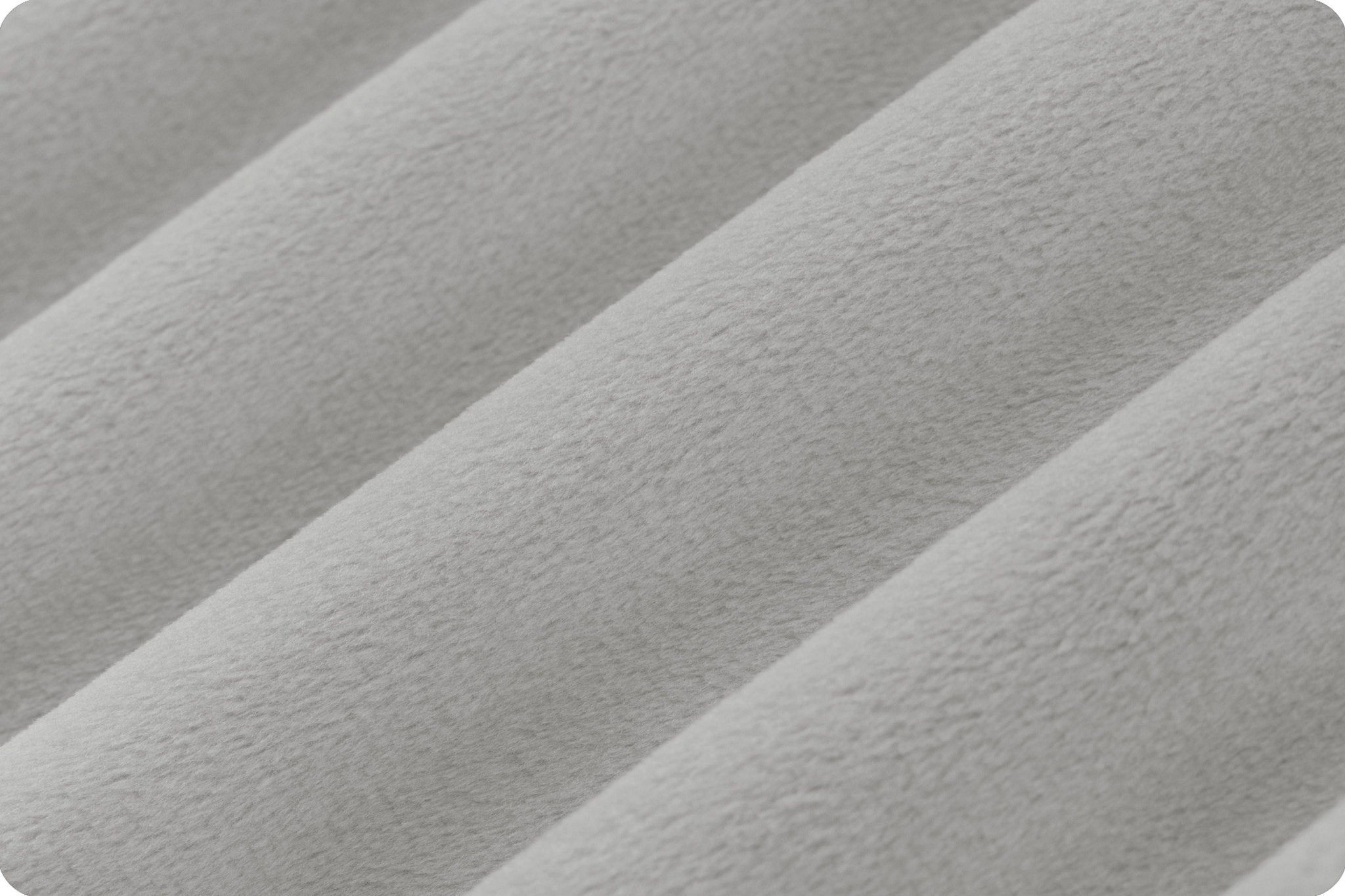 Shannon Fabrics Extra Wide 90" Solid Cuddle 3 Sterling Minky Fabric - On Pins & Needles Quilting Co.