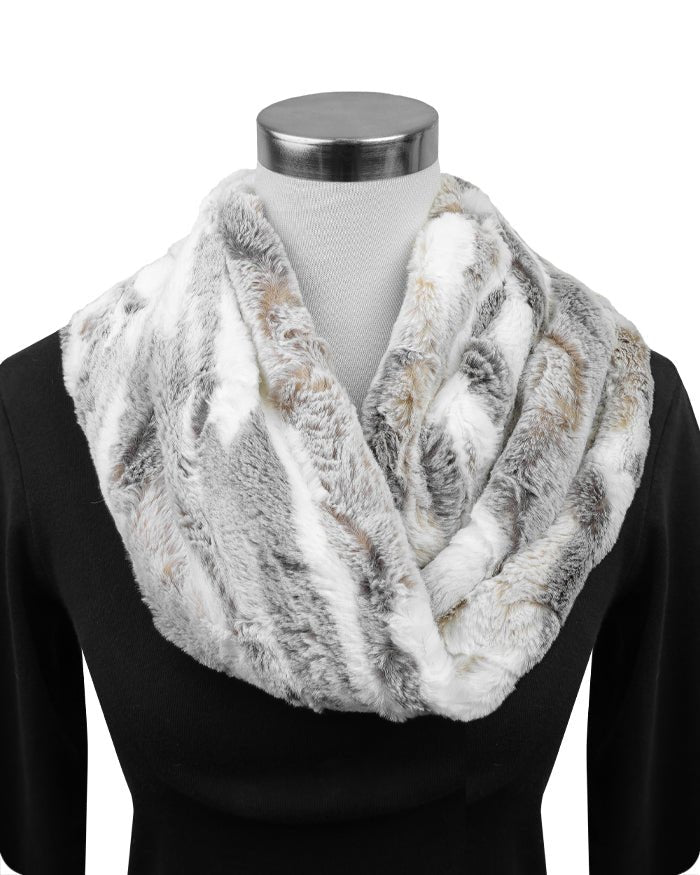 Shannon Fabrics Infinity Scarf Cuddle Kit Frosted Himalayan Pewter - On Pins & Needles Quilting Co.