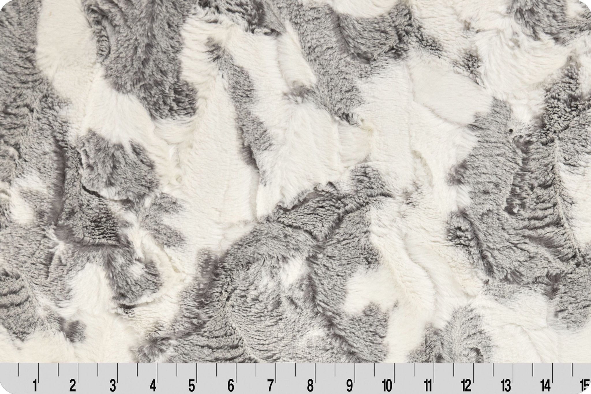Shannon Fabrics Luxe Cuddle Baby Calf Graphite Minky Fabric - On Pins & Needles Quilting Co.