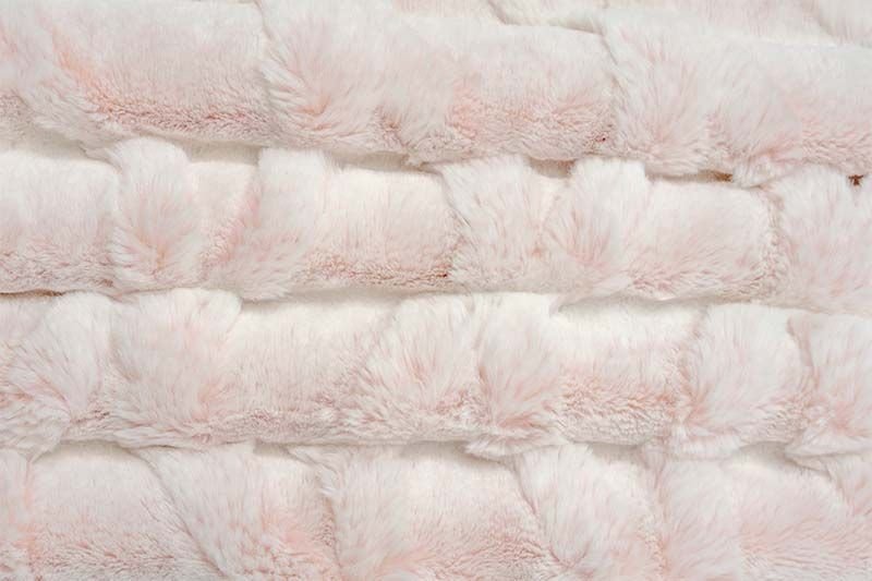 Shannon Fabrics Luxe Cuddle Bunny Bailey Pinkaboo Minky Fabric - On Pins & Needles Quilting Co.