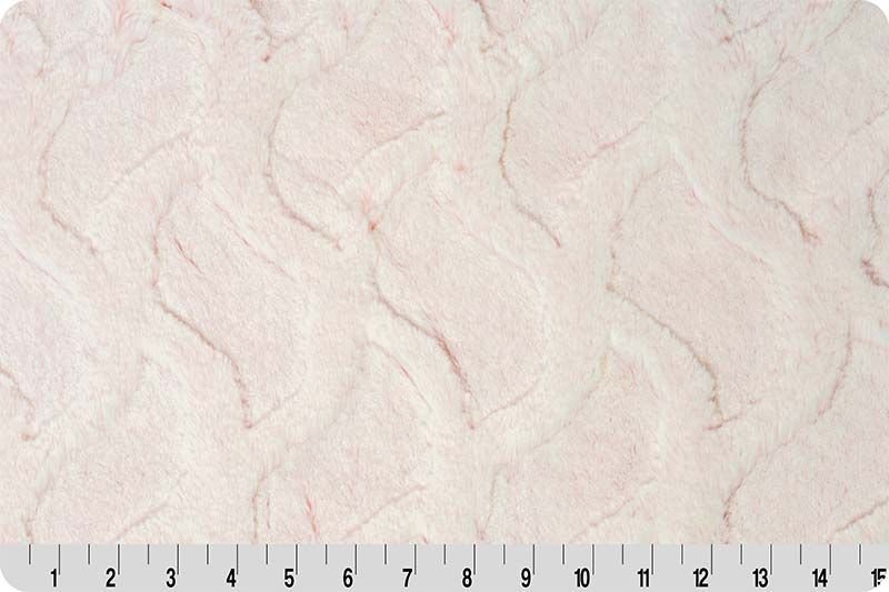 Shannon Fabrics Luxe Cuddle Bunny Bailey Pinkaboo Minky Fabric - On Pins & Needles Quilting Co.