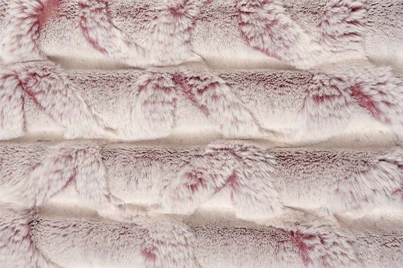 Shannon Fabrics Luxe Cuddle Bunny Bailey Vintage Rose Minky Fabric - On Pins & Needles Quilting Co.