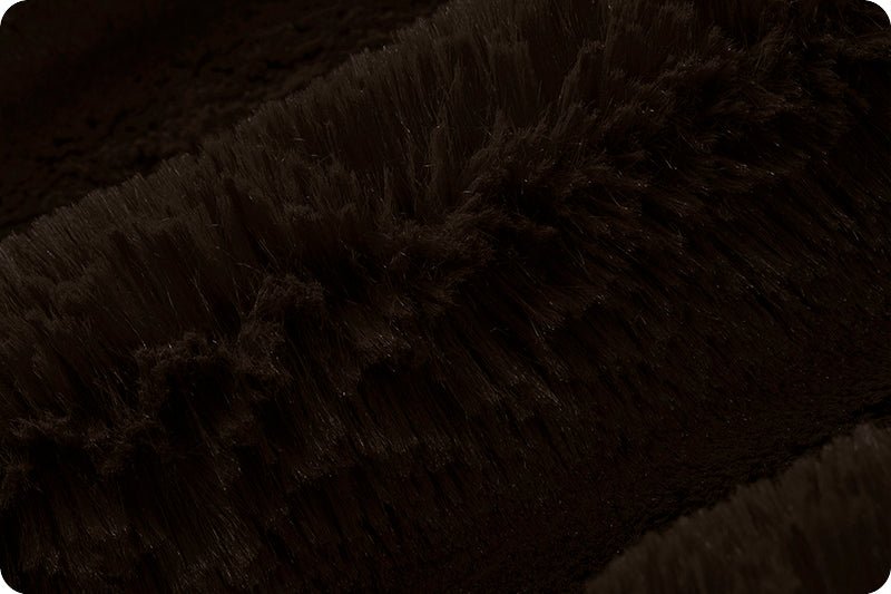 Shannon Fabrics Luxe Cuddle Bunny Espresso Minky Fabric - On Pins & Needles Quilting Co.