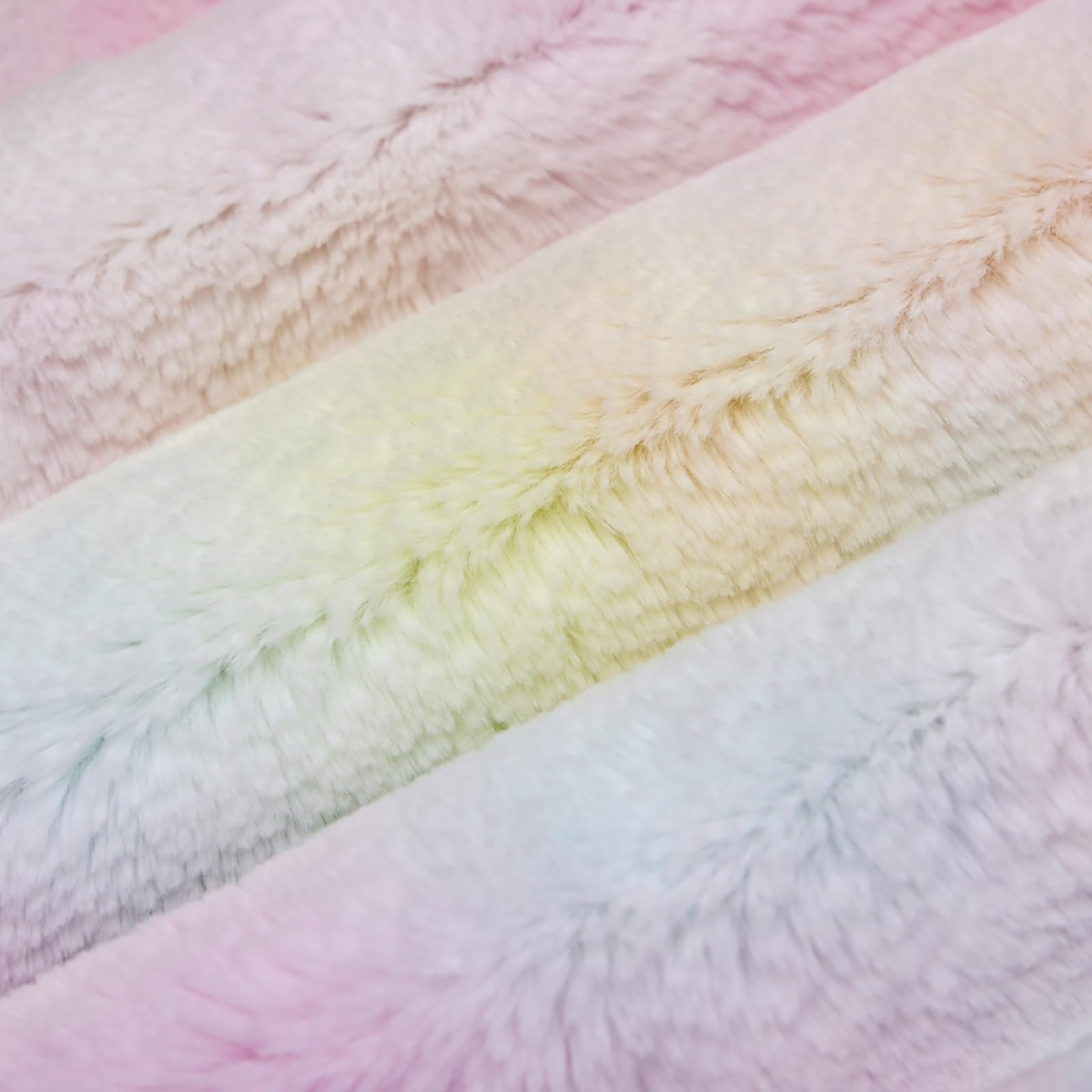 Shannon Fabrics Luxe Cuddle Bunny Fusion Pastel Minky Fabric - On Pins & Needles Quilting Co.